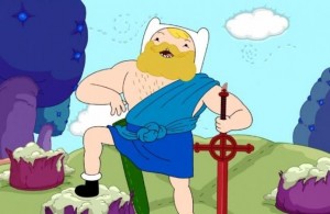 Create meme: adventure time jokes, Finn funny, Adventure time