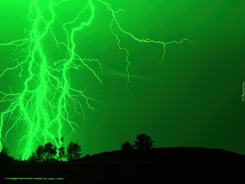 Create meme: green lightning, lightning green screen, lightning on a green background