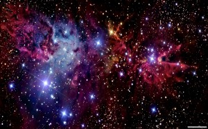 Create meme: cosmos stars, space, galaxy nebula