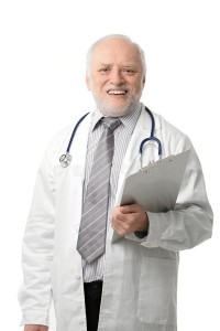 Create meme: male, doctor doctor, grandfather Harold