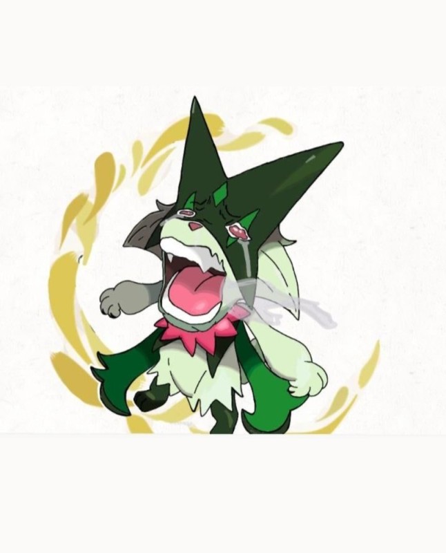 Create meme: Pokemon mega chesnaught, Pokemon meowscarada, Pokemon evolution