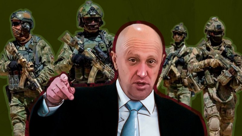 Create meme: PMCs wagner prigozhin, prigozhin PMCs, group Wagner