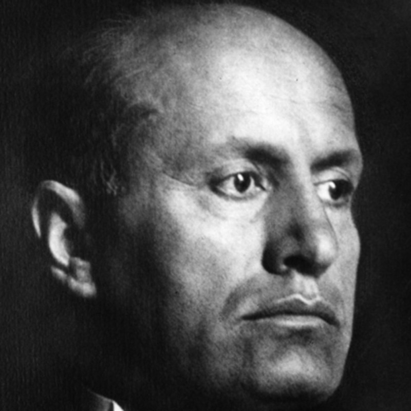 Create meme: mussolini, Benito Mussolini , mussolini portrait