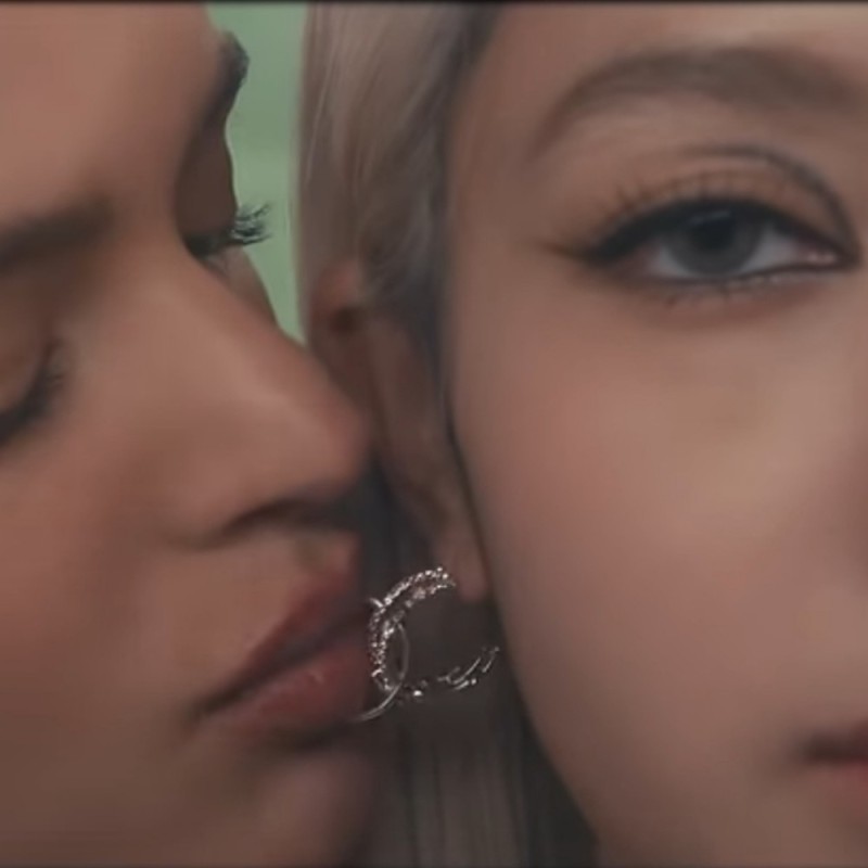 Create meme: a beautiful woman, Hayley Kiyoko kiss, Hayley Kiyoko bed scenes