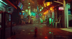 Create meme: cyberpunk city