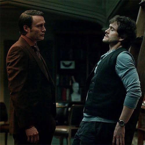 Create meme: hannigram, Hannibal and Will, hannibal 