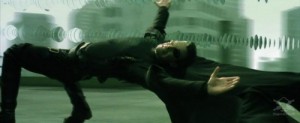 Создать мем: bullet time, the matrix, матрица