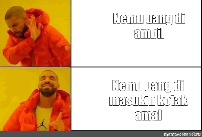 Сomics Meme Nemu Uang Di Ambil Nemu Uang Di Masukin Kotak Amal