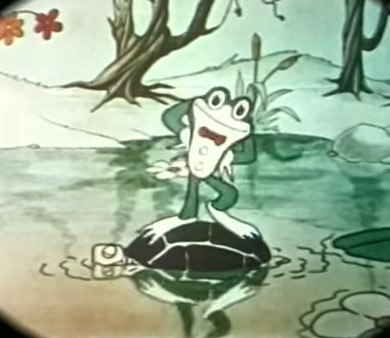 Create meme: m/f frog traveler, about the eccentric frog cartoon 1972, frog 