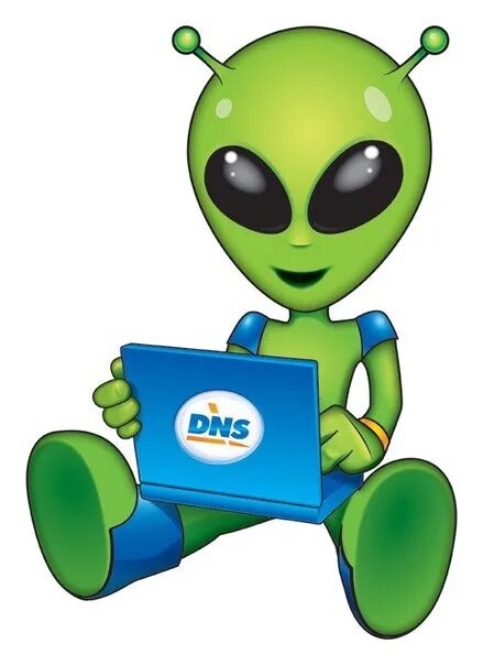 Create meme: The alien DNS, The green alien dns, The alien DNS