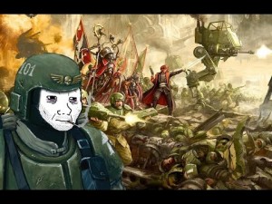Создать мем: имперская гвардия хаоса, вархаммер 40 000 имперская гвардия, имперская гвардия вархаммер