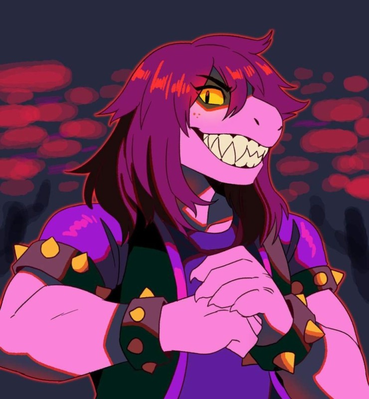 Create meme: Deltarun Suzy, Suzy deltarune, deltarun art