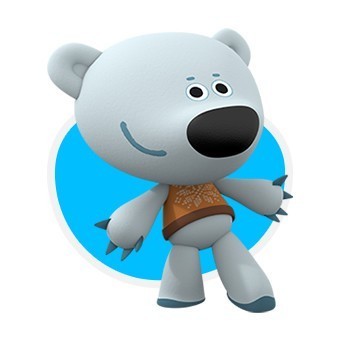 Create meme: bears mimimishki cloud, mimimishki cloud, mimicry on a white background