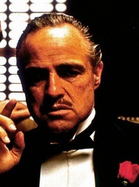 Создать мем: крестная, padrino, the real vito corleone