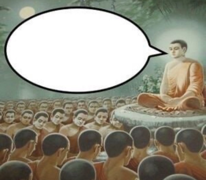 Create meme: Buddha , Buddha meme, screenshot 
