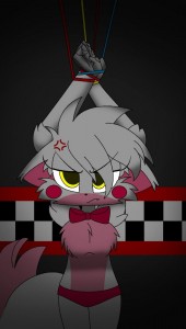 Создать мем: аниматроник мангл, фнаф мангл, fnaf mangle art