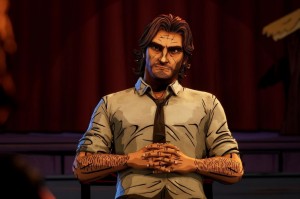 Создать мем: трейлер, bigby wolf, бигби волк