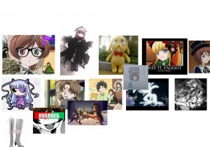Создать мем: манга аниме, тетрадки с аниме персонажами, аниме
