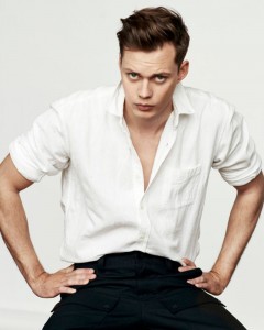 Create meme: bill Skarsgard 2018, bill Skarsgard 2017, bill Skarsgard photo shoot