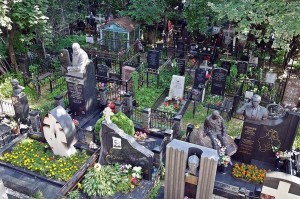 Create meme: the cemetery Vagankovsky