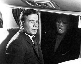 Create meme: twilight zone TV series 1959, William Shatner The Twilight Zone, William Shatner twilight zone