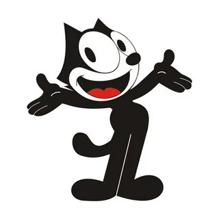 Create meme: felix the cat, Felix the cat cartoon, Felix the cat characters