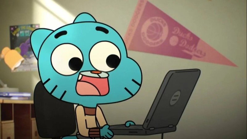 Создать мем: amazing world of gumball, удивительный мир гамбола персонажи, гамбола удивительный мир