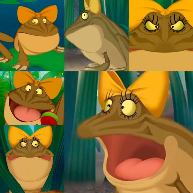 Создать мем: лунтик с матом, жаба клава лунтик, жаба клава из лунтика