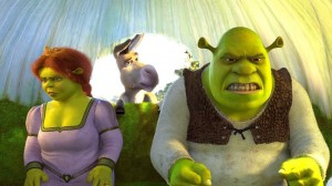 Create meme: Shrek Fiona, Shrek Fiona and donkey, Shrek we came