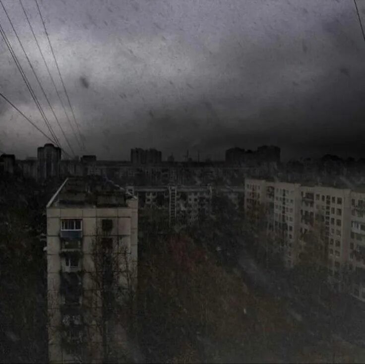 Create meme: dark photos, the landscape is dark, gloomy city