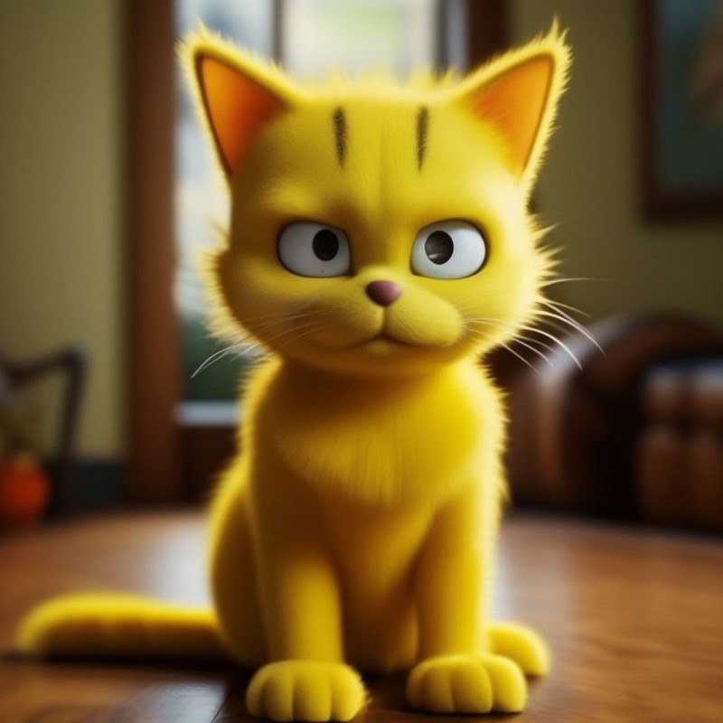 Create meme: Garfield , the cat from Shrek, talking ginger 2