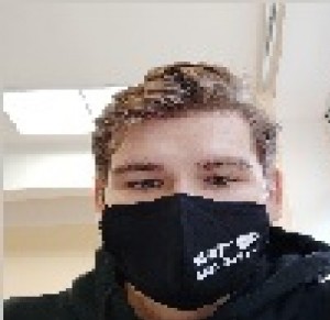 Create meme: fabric mask, mask, guy