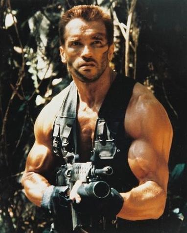 Create meme: Arnold Schwarzenegger , predator arnold Schwarzenegger, dvd cover of the film predator 1987