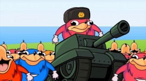 Create meme: Uganda Knuckles