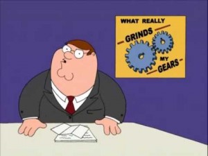 Create meme: Peter Griffin, family guy grinds my gears, peter griffin grind my gears
