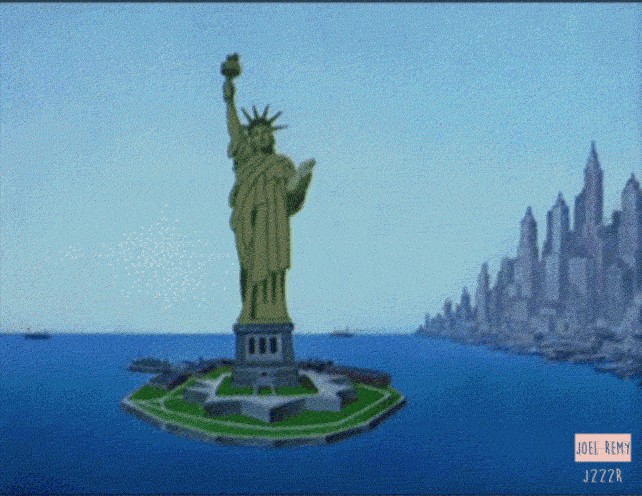 Create meme: statue of liberty new York, The Statue of Liberty in the USA, statue of liberty minecraft