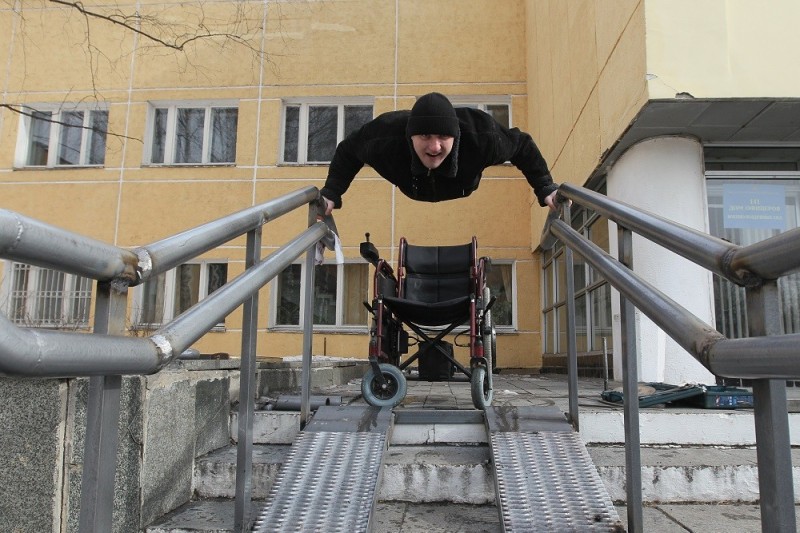 Create meme: disabled wheelchair, a ramp for the disabled , ramps for wheelchair users