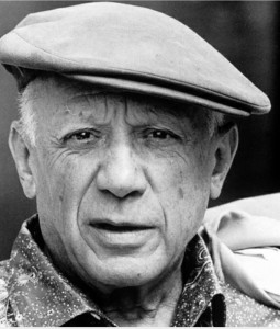 Create meme: famous people, Pablo Picasso