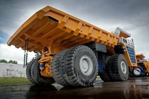 Create meme: BelAZ-75710