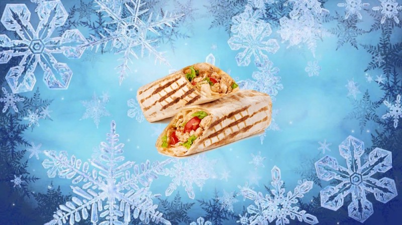 Create meme: juicy shawarma, shawarma with chicken, Christmas
