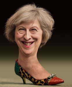 Create meme: Theresa may vos Tussauds, woman, Mrs. Hudson