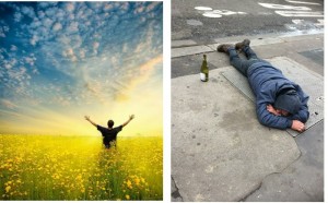 Create meme: male bum, homeless, the sun happiness