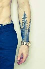 forearm tattoos tree