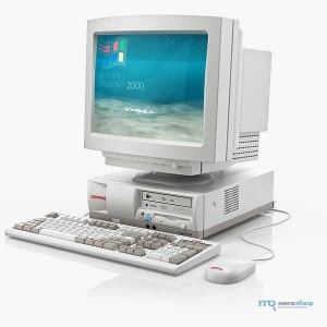 Создать мем: персональный компьютер, old computer, compaq deskpro 2000 desktop pc series