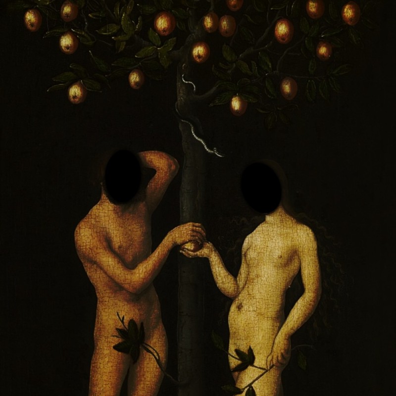 Create meme: Lucas Cranach's Adam and Eve, 1526., Lucas Cranach Sr. Adam and Eve, painting of adam and eve