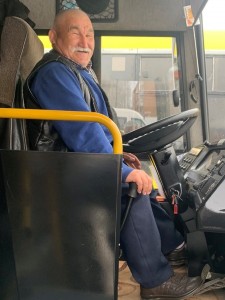Create meme: driver, the bus driver