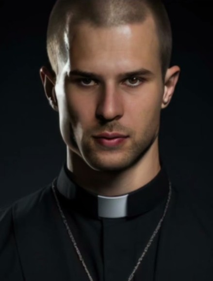 Create meme: beautiful priests, male , Brendan Smith is a Catholic priest