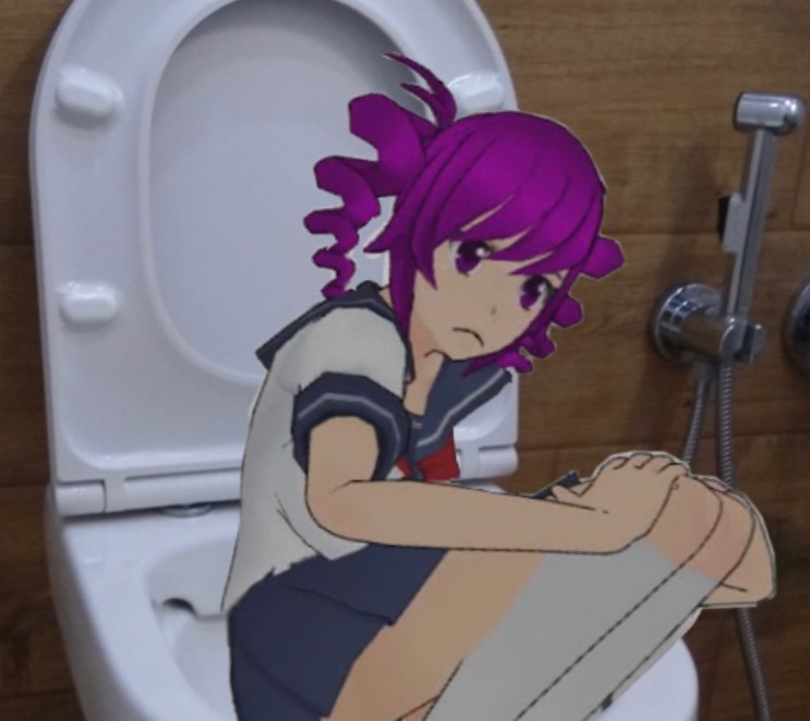 Create meme: yandere simulator, yandere cocoon simulator, toilet yandere simulator