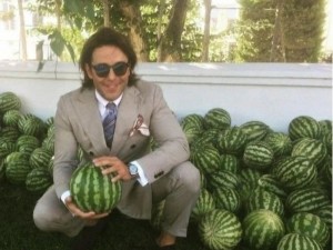 Create meme: Andrey Malakhov, seller watermelon, guy