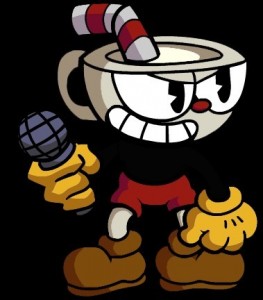 Создать мем: капхед и магмен, капхед, магмэн cuphead